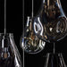 LED Modern Decorative Multi-color Design Glass Pendant Light - DWHOME