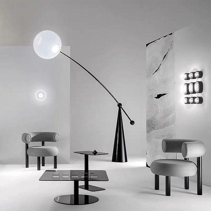 LED Moon & Branch Modern Floor Lamp-DWHOME