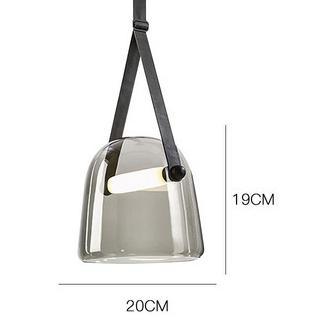 LED Modern Belt Creative Pendant Light - DWHOME