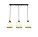 LED American Country Style 3-Light Design Retro Pendant Light - DWHOME