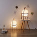 LED Japanese Style Simple Modern Wood & Glass Table Lamp - DWHOME
