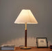 Copper Wood Cloth Floor Table Lamp - DWHOME