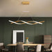 LED Wave Design Modern Pendant Light - DWHOME