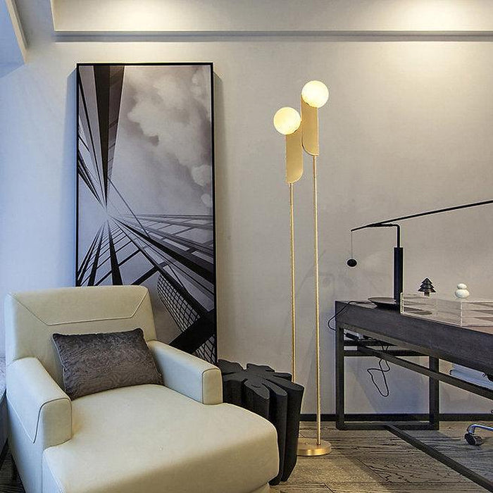 LED Modern Creative Dual-Light Floor Lamp-DWHOME