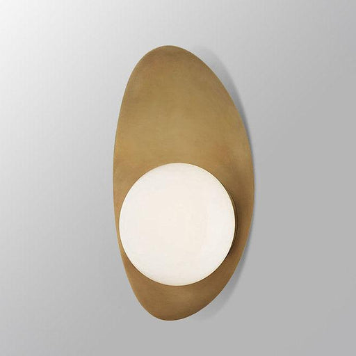 LED Brass Color Modern Simple Wall Light - DWHOME