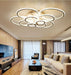 Modern Multi-Circle LED Ceiling Light for Living Room - DWHOME