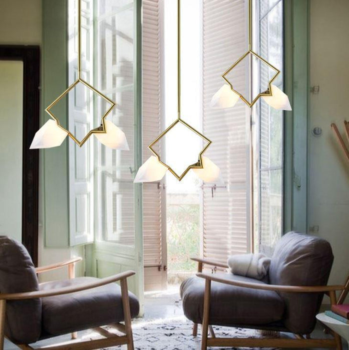 LED Postmodern Peach Tree Design Pendant Light - DWHOME