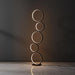 LED 5-Halo Decorative Floor Lamp - DWHOME