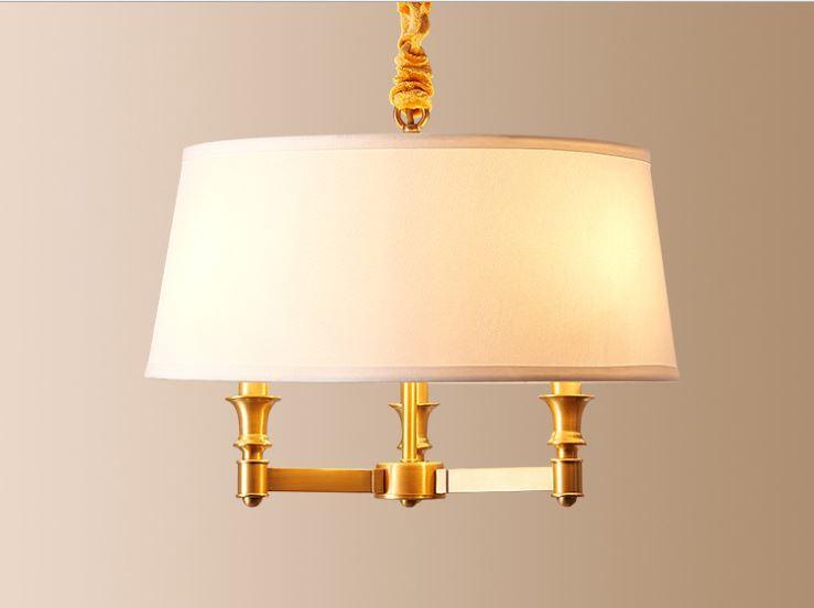 LED Copper Pendant American Style - DWHOME
