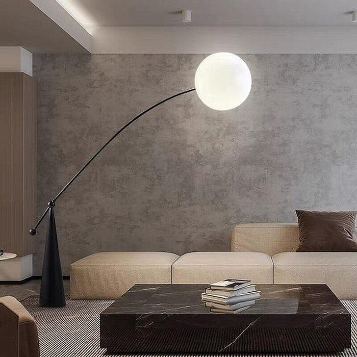 LED Moon & Branch Modern Floor Lamp-DWHOME
