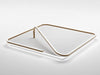 LED Modern Rope with Square Ceiling Light - DWHOME