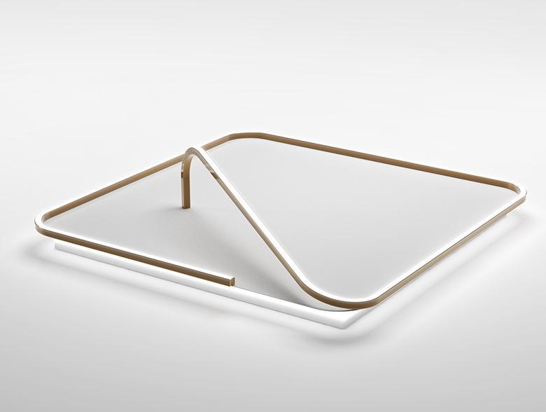 LED Modern Rope with Square Ceiling Light - DWHOME