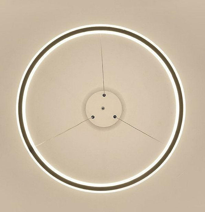 LED Minimalism Circle Pendant Light-DWHOME