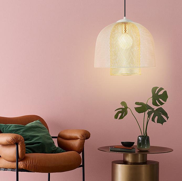 LED Metal Double Nets Pendant Light - DWHOME