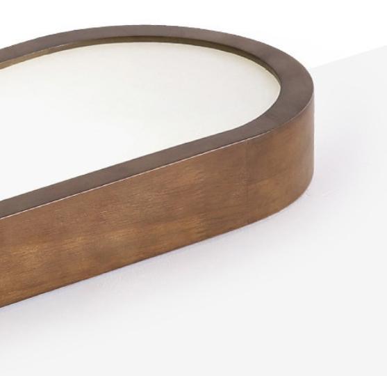 LED Classic Wood Long Ceiling Light - DWHOME