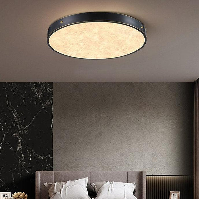 LED Marble & Brass Modern Simple Ceiling Light-DWHOME