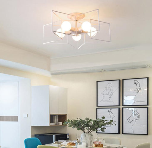 LED Metal Star Ceiling Light - DWHOME