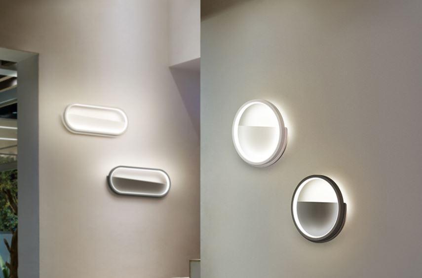 LED Oval Round Design Wall Light - DWHOME