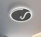 LED Modern Rope with Circle Ceiling Light - DWHOME