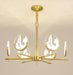LED Chinese Style Brass Pendant Light - DWHOME
