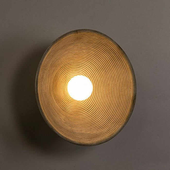 LED Vintage/Pure White Modern Disc Design Wall Light-DWHOME