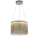 Tassel Design Aluminium Steel LED Chandelier Pendant Light - DWHOME