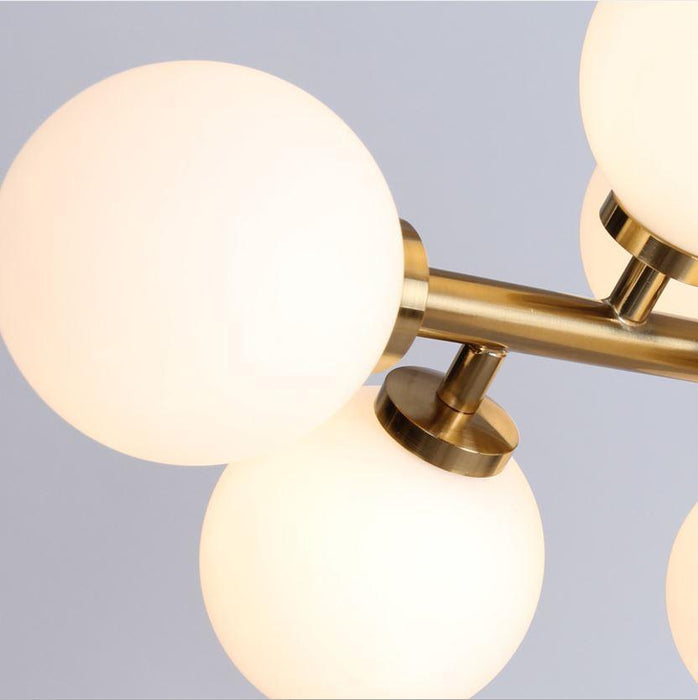 Molecular LED Chandelier Modern Magic Beans DNA for Living Room Dining Room - DWHOME