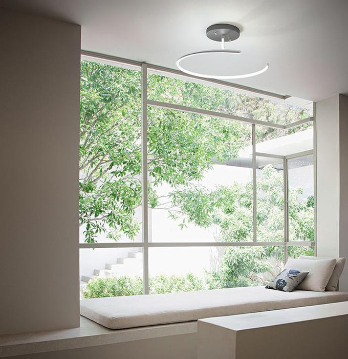 LED Modern Rope with Circle Ceiling Light Series 2 - DWHOME