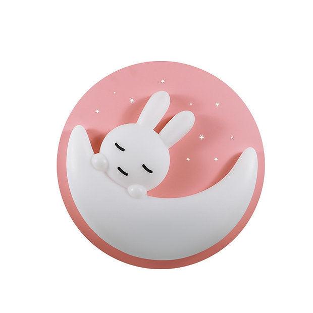 LED Cartoon Rabbit&Cat Design Children Ceiling Light - DWHOME