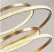 LED Circle Rings Pendant Chandelier - DWHOME