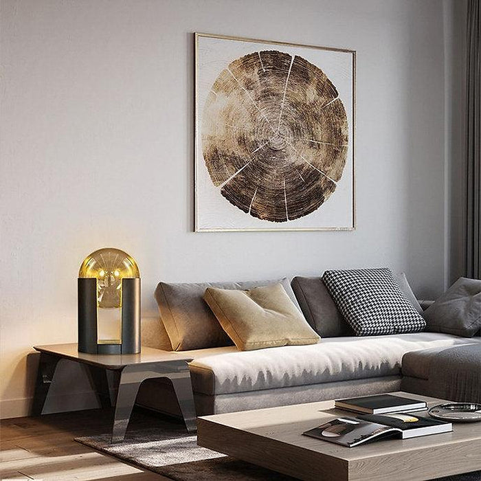 LED Glass Sphere Modern Decorative Table Lamp-DWHOME