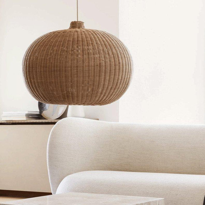 Finns Rattan bamboo weave pendant light - DWHOME