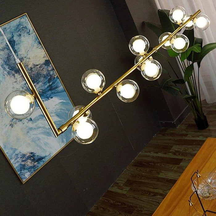 Frosted Glass Chandelier-DWHOME