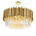 Gio Gold Plated Crystal Chandelier - DWHOME