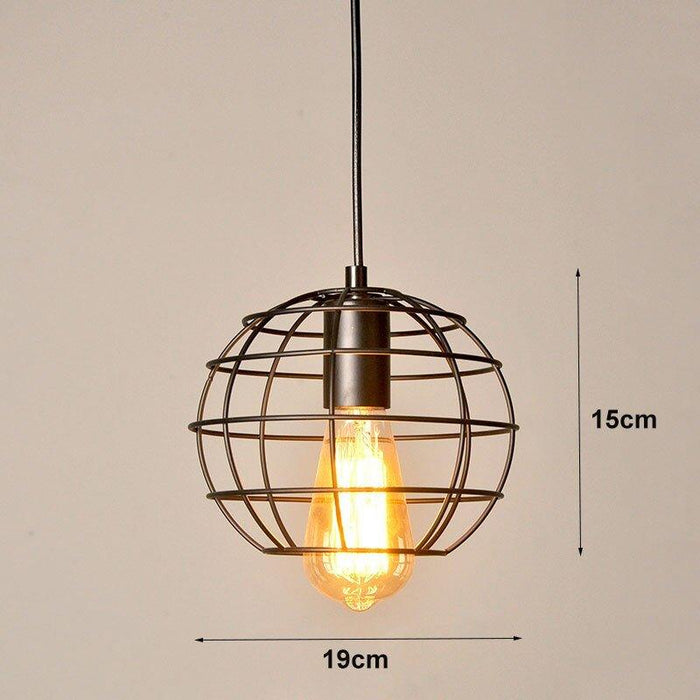Geometrical Enclosed Pendant Light-DWHOME