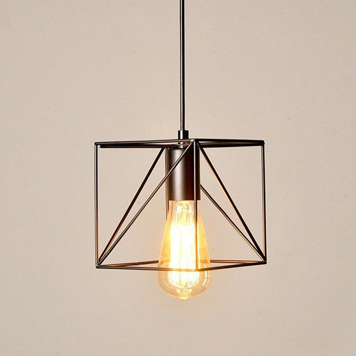Geometrical Enclosed Pendant Light-DWHOME