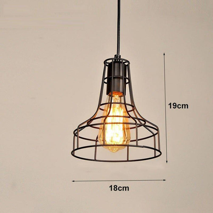Geometrical Enclosed Pendant Light-DWHOME