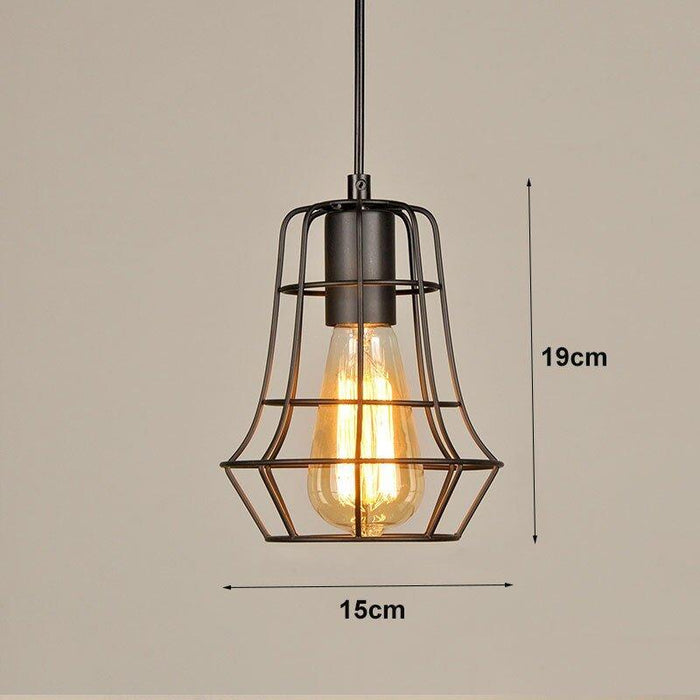Geometrical Enclosed Pendant Light-DWHOME