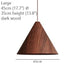 Geppetto Wooden Cone Pendant Light - DWHOME