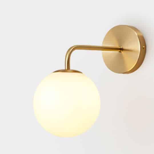 Giorbor Dimpled and Smooth Hanging Ball Wall Lamp - DWHOME