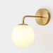 Giorbor Dimpled and Smooth Hanging Ball Wall Lamp - DWHOME
