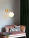 Giorbor Dimpled and Smooth Hanging Ball Wall Lamp - DWHOME
