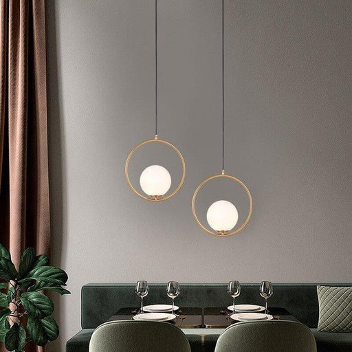 Glass Balance Pendant Lights-DWHOME