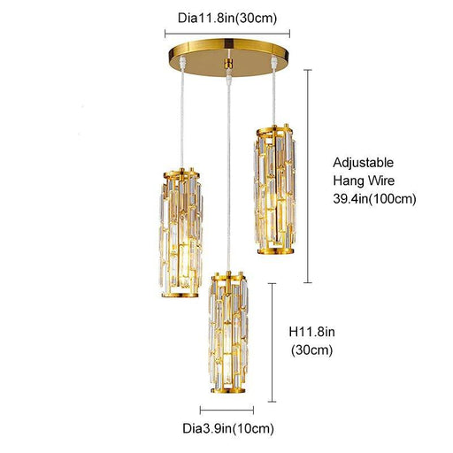 Glass Chime Pendant Lights N READY-DWHOME