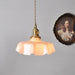 Glass Stone Tablecloth Pendant Light N READY - DWHOME