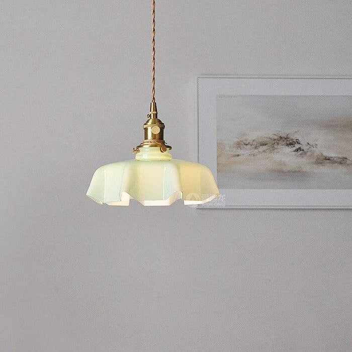 Glass Stone Tablecloth Pendant Light N READY - DWHOME