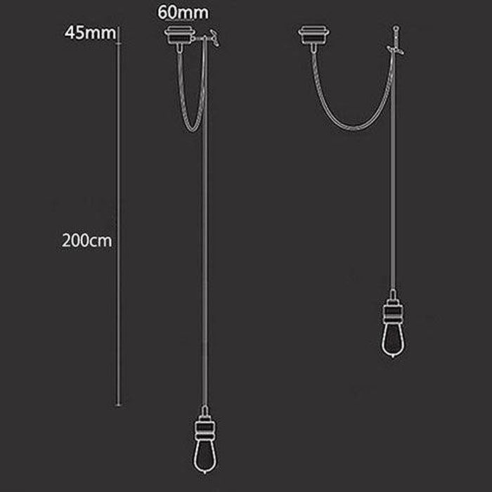 Gold Brass Pendant Light-DWHOME