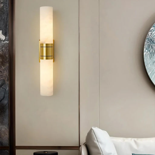 Natural Marble Indoor Wall Sconce Light-DWHOME