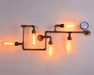 Gostavo Industrial Pipe Wall Lamp - DWHOME