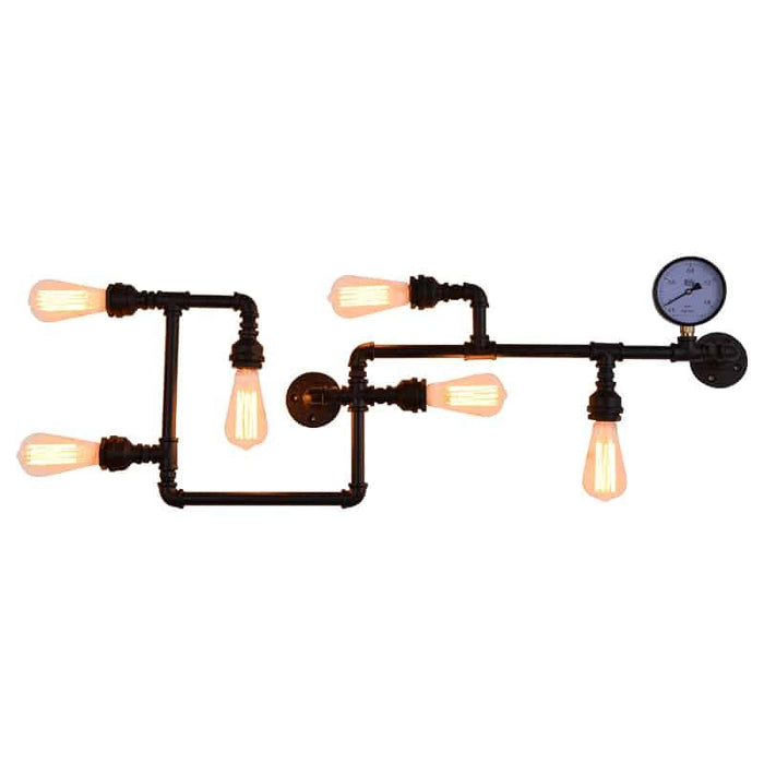 Gostavo Industrial Pipe Wall Lamp - DWHOME